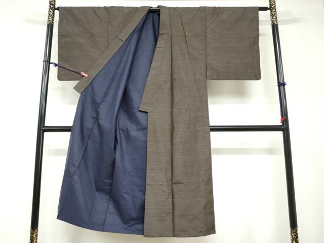 平和屋着物●男性 本場大島紬 アンサンブル 100亀甲 総詰め 証紙付き 正絹 逸品 DABB0425ud
