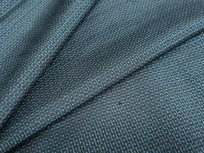 平和屋着物●男性 本場大島紬 アンサンブル 100亀甲 総詰め 正絹 逸品 DABB0427ud