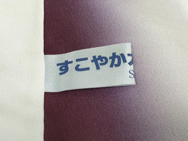 平和屋着物●上質な小紋 葛染め 抽象文様 反端付き 正絹 逸品 DABB0453ud