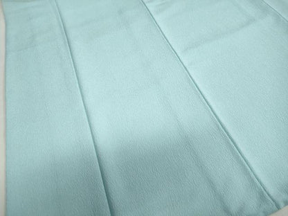 平和屋着物●洗える最高級着物 ＜英＞はなぶさ謹製 色無地 水色 洗える着物 DABB0469ud