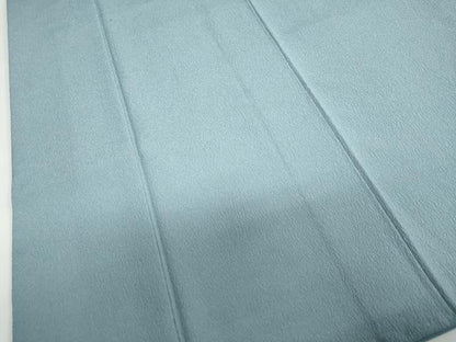 平和屋着物●洗える最高級着物 ＜英＞はなぶさ謹製 色無地 藍鼠色 洗える着物 DABB0486ud