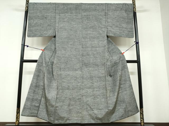 平和屋着物●男性 紬 霞文 正絹 逸品 DABB0505ud
