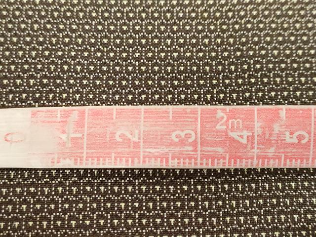 平和屋着物●男性 本場大島紬 160亀甲 総詰め 正絹 逸品 DABB0507ud
