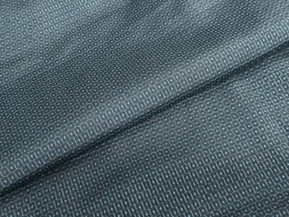 平和屋着物●男性 本場大島紬 アンサンブル 100亀甲 総詰め 正絹 逸品 DABB0551ud