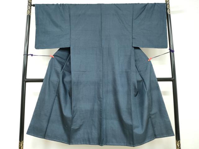 平和屋着物●男性 本場大島紬 アンサンブル 長羽織 100亀甲 総詰め 正絹 逸品 未使用 DABB0553ud