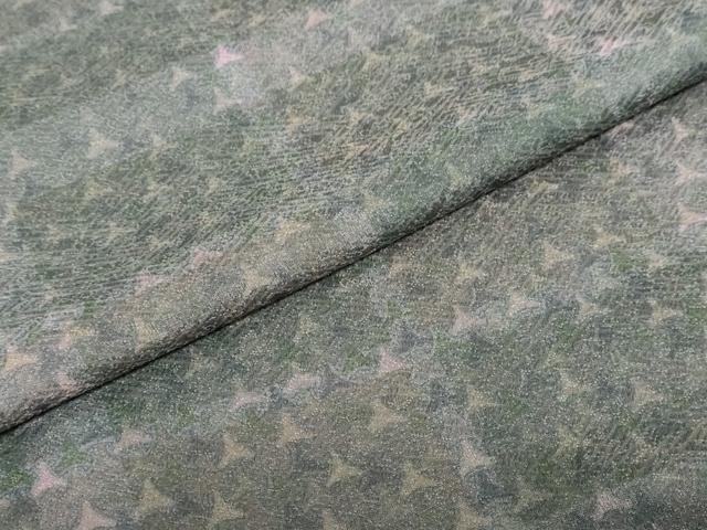平和屋着物●訪問着 変わり格子文 正絹 逸品 DABB0555ud