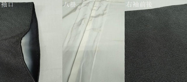 平和屋着物●江戸小紋 四代目松綱 砂川健一 角通し 正絹 逸品 DABB0560ud