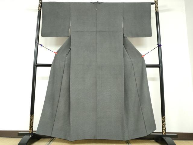 平和屋着物●江戸小紋 四代目松綱 砂川健一 角通し 正絹 逸品 DABB0560ud