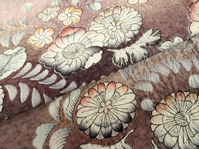 平和屋着物●訪問着 絞り 辻が花 暈し染め 正絹 逸品 DABB0581ud