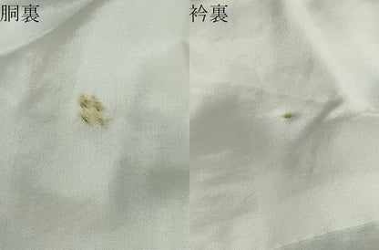 平和屋着物●小千谷紬 花鳥文 正絹 逸品 DABB0620ud
