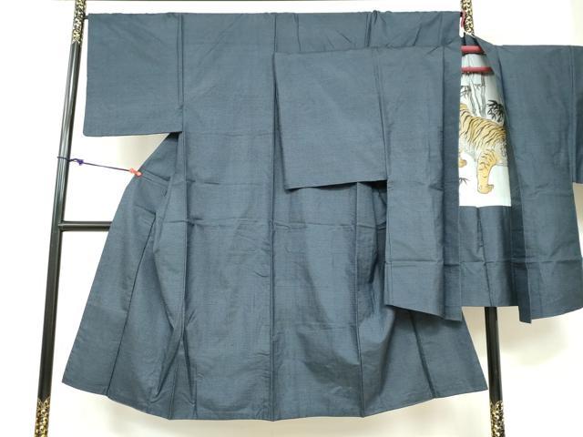 平和屋着物●男性 本場大島紬 アンサンブル 100亀甲 総詰め 正絹 逸品 DABB0621ud