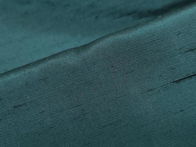 平和屋着物●男性 紬 アンサンブル 鉄色 正絹 逸品 未使用 DABB0623ud