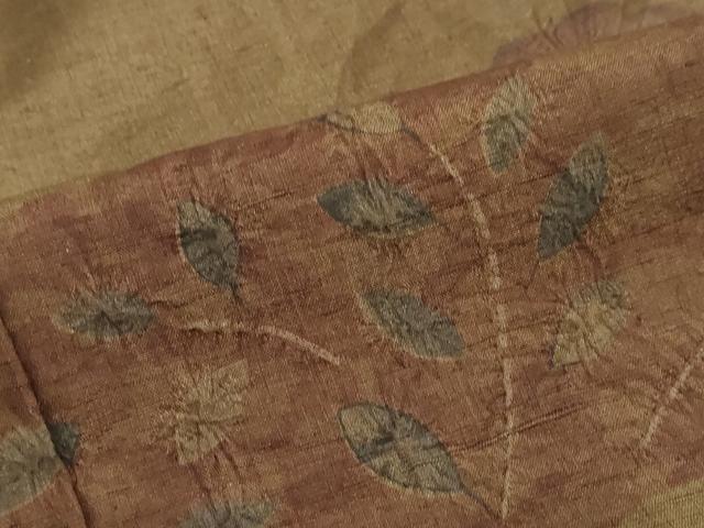 平和屋着物●訪問着 紬地 絞り 辻が花 正絹 逸品 DABB0663ud
