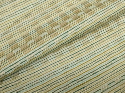 平和屋着物●上質な紬 変わり縞 正絹 逸品 DABB0664ud