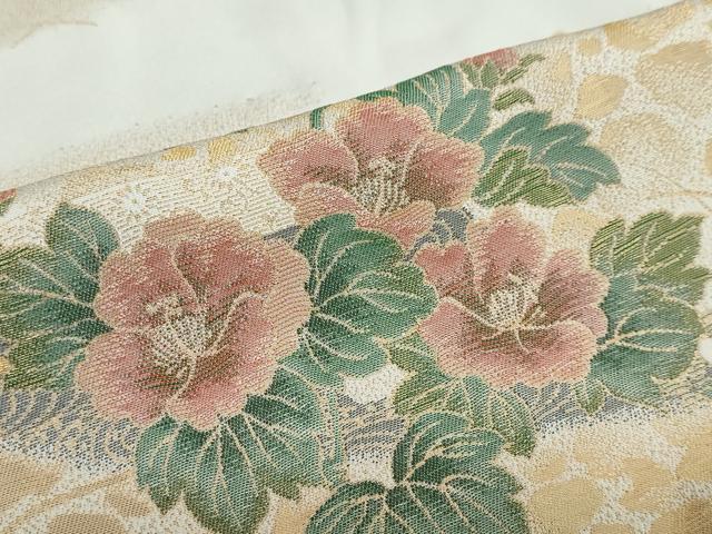 平和屋着物●豪華色留袖 寿光織 栄華春秋園 暈し染め 金糸 正絹 逸品 DABB0667ud