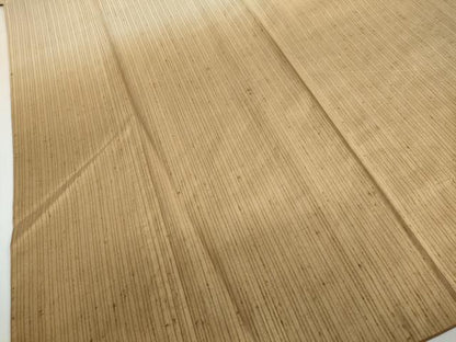 平和屋着物●訪問着 紬地 変わり縞 正絹 逸品 DABB0684ud