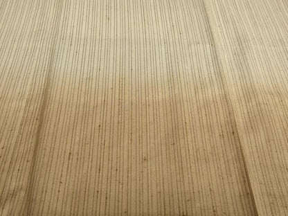 平和屋着物●訪問着 紬地 変わり縞 正絹 逸品 DABB0684ud