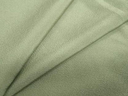 平和屋着物●上質な色無地 若菜色 正絹 逸品 DABB0691ud