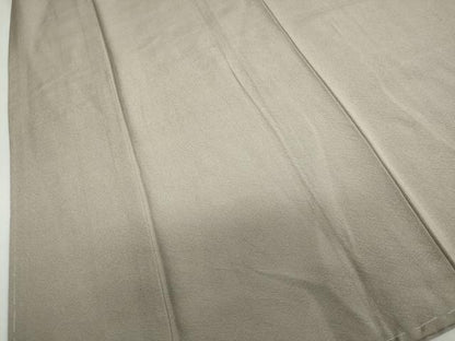 平和屋着物●上質な色無地 作家物 幻の染 岩石染 茶鼠色 正絹 逸品 未使用 DABB0703ud