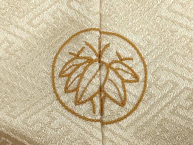 平和屋着物●訪問着 駒刺繍 貝紫 色紙重ね御所車草花文 金彩 さが美扱い 正絹 逸品 DABB0704ud