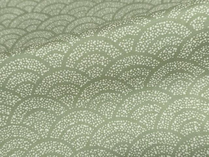 平和屋着物●本場染大島紬 訪問着 青海波 正絹 逸品 DABB0717ud