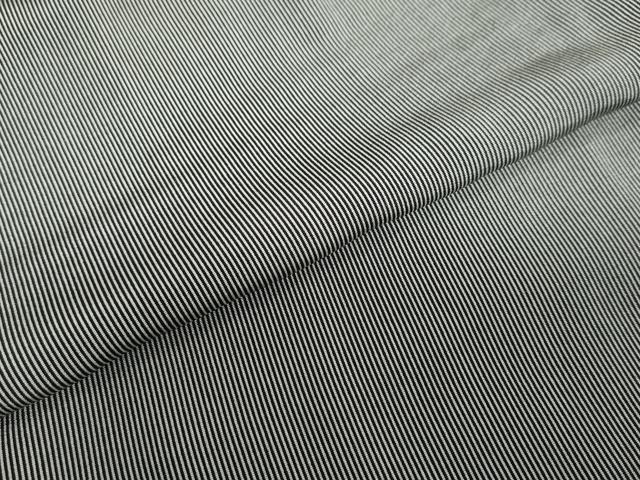 平和屋着物●江戸小紋 万筋 黒色×白色 正絹 逸品 未使用 DABB0730ud