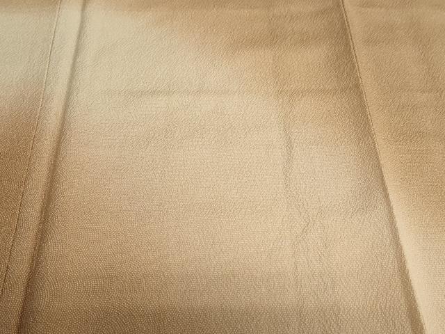 平和屋着物●伝統工芸師 服部光擴 江戸小紋 訪問着 霞文 鮫小紋柄 暈し染め 正絹 逸品 DABB0779ud