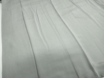 平和屋着物●上質な色無地 豆がら茶色 正絹 逸品 DABB0782ud