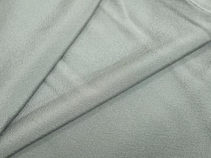 平和屋着物●上質な色無地 豆がら茶色 正絹 逸品 DABB0782ud