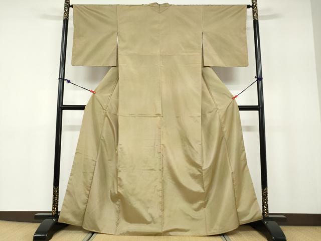 平和屋着物●本場縞大島紬 霞文 正絹 逸品 DABB0804ud