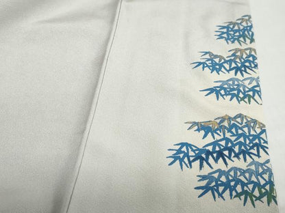 平和屋着物●豪華色留袖 作家物 竹麗 金彩 正絹 逸品 DABB0815ud