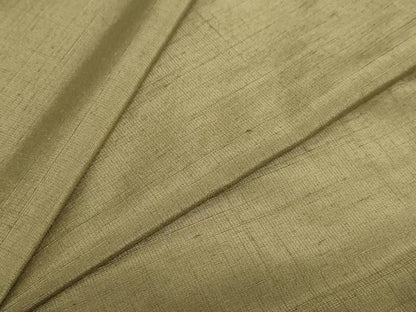 平和屋着物●男性　紬　アンサンブル　長羽織　海松色　正絹　逸品　DABB0842ud