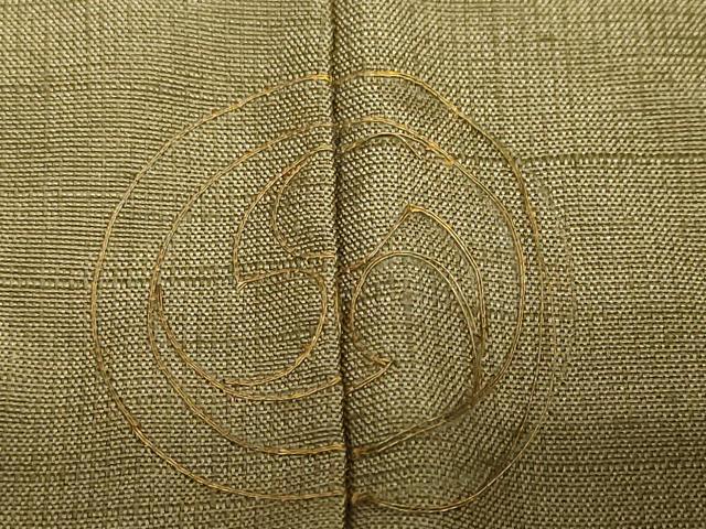 平和屋着物●男性　紬　アンサンブル　長羽織　海松色　正絹　逸品　DABB0842ud