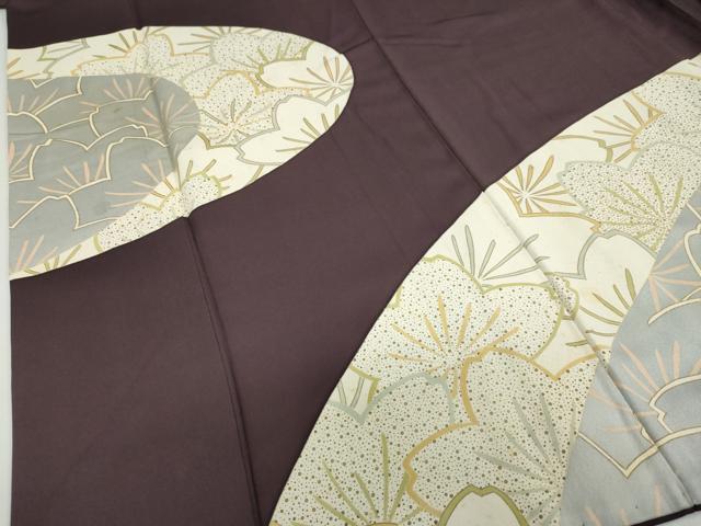 平和屋着物●訪問着 駒刺繍 花尽くし文 金彩 正絹 逸品 DABB0859ud