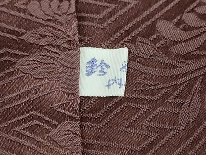 平和屋着物●訪問着 総絞り 横段草花文 鈴乃屋扱い 正絹 逸品 DABB0862ud