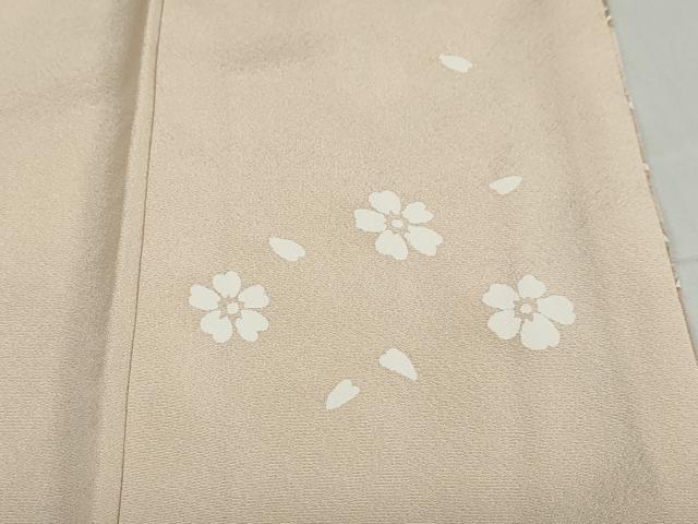 平和屋着物●訪問着 駒刺繍 短冊草花文 暈し染め 金彩 ロング丈 正絹 逸品 DABB0879ud