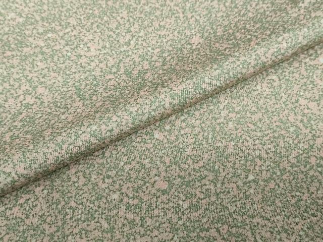 平和屋着物●京友禅の第一人者 松井青々 小紋 霞文 正絹 逸品 DABB0891ud