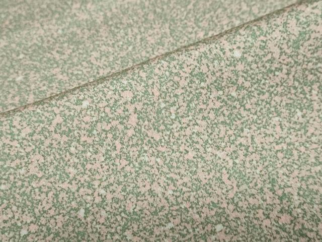 平和屋着物●京友禅の第一人者 松井青々 小紋 霞文 正絹 逸品 DABB0891ud