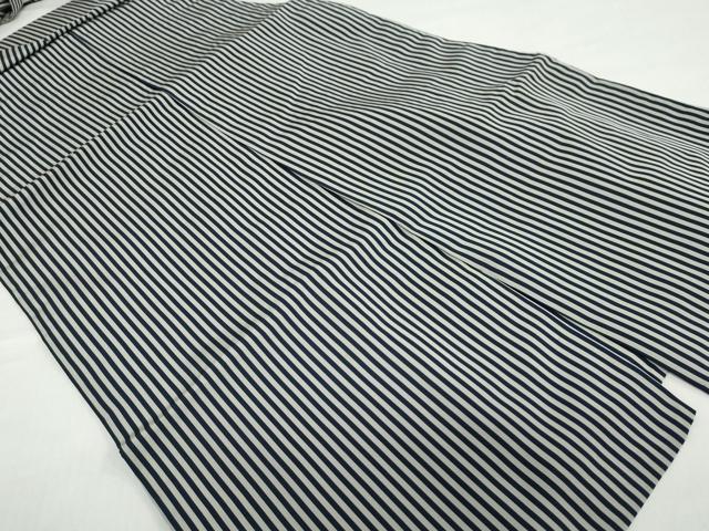 平和屋着物●男性 馬乗り袴 縞 正絹 逸品 DABB0905ud