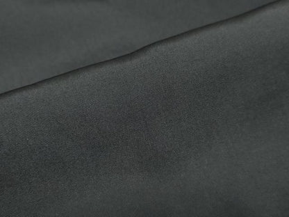 平和屋着物●男性 黒紋付 長羽織セット 羽裏：人物風景文 正絹 逸品 DABB0912ud