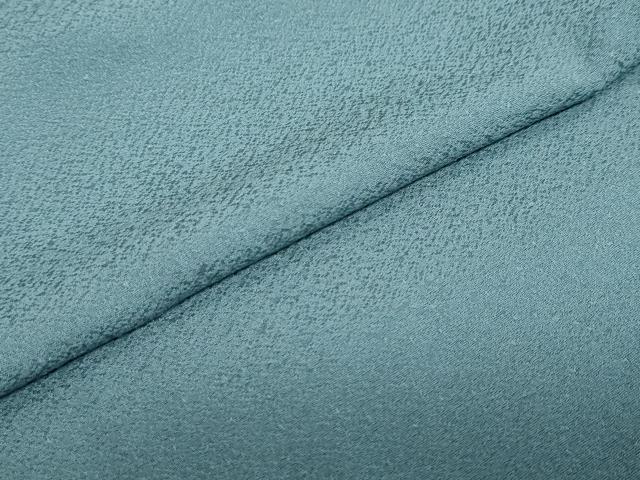 平和屋着物●上質な色無地 紋意匠 湊鼠色 正絹 逸品 DABB0924ud