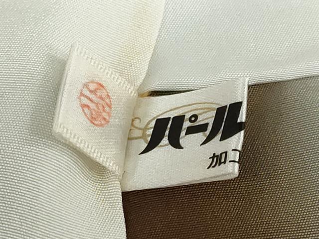 平和屋着物●上質な小紋　吉祥草花文　正絹　逸品　DABB0929ud