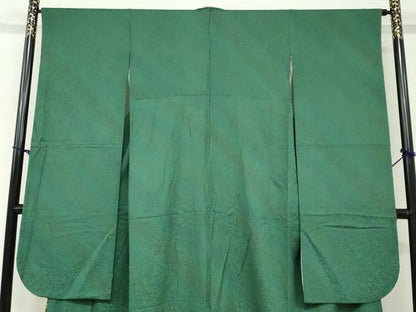 平和屋着物●豪華振袖　霞地紋　暈し染め　正絹　逸品　DABB0969ud