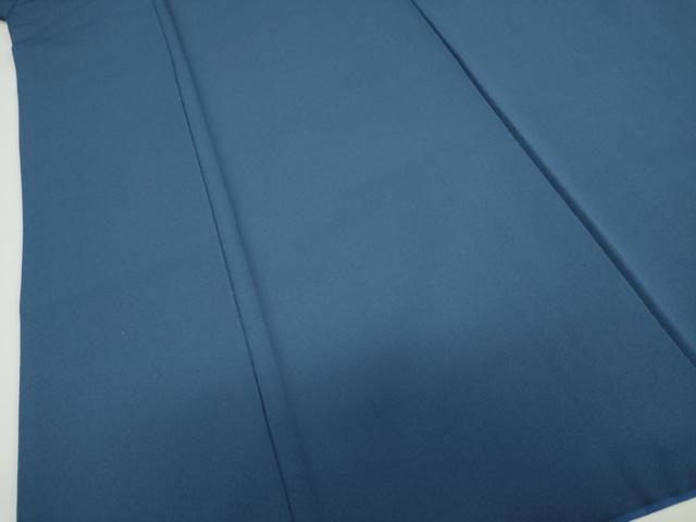 平和屋着物●男性　色留袖　紺色　洗える着物　DABB0975ud