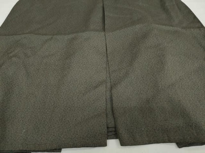 平和屋着物●男性　馬乗り袴　霞文　正絹　逸品　DABB0982ud