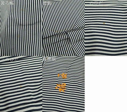 平和屋着物●男性　馬乗り袴　縞　正絹　逸品　DABB0984ud