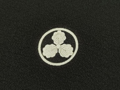 平和屋着物▼豪華黒留袖 駒刺繍 鬘帯吉祥花文 金彩 正絹 逸品 DABB1195fe