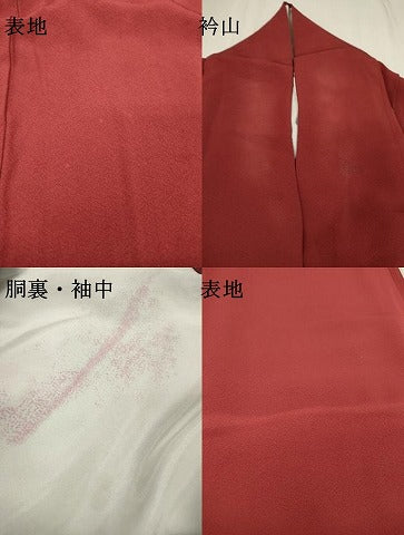 平和屋着物●豪華振袖 銀朱色 正絹 逸品 DABB1292fe