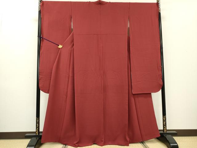 平和屋着物●豪華振袖 銀朱色 正絹 逸品 DABB1292fe