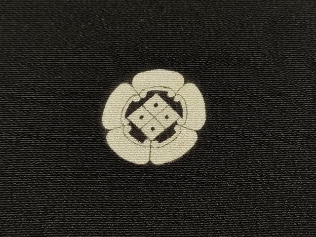 平和屋着物▼豪華黒留袖 駒刺繍 源氏車 金銀糸 正絹 逸品 DABB1632fe